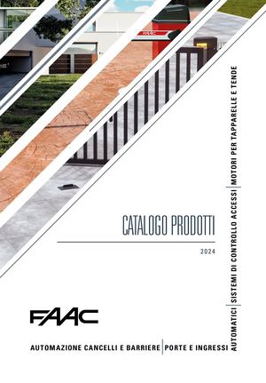 Catalogo faac 2024